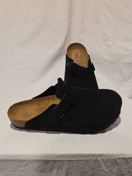 Birkenstock Other - Birkenstock Boston, Black Suede, Euro Size 46, US Size Mens 13
